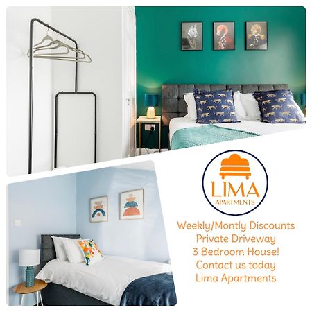 Weekly Monthly Deal-4 Beds-Large House-Driveway By Lima Apartments Ltd Μπόρνμουθ Εξωτερικό φωτογραφία